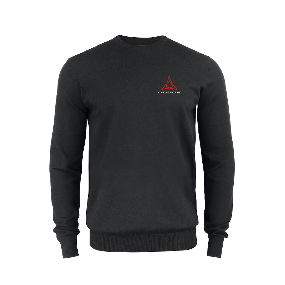 Dodge Crewneck Men Black