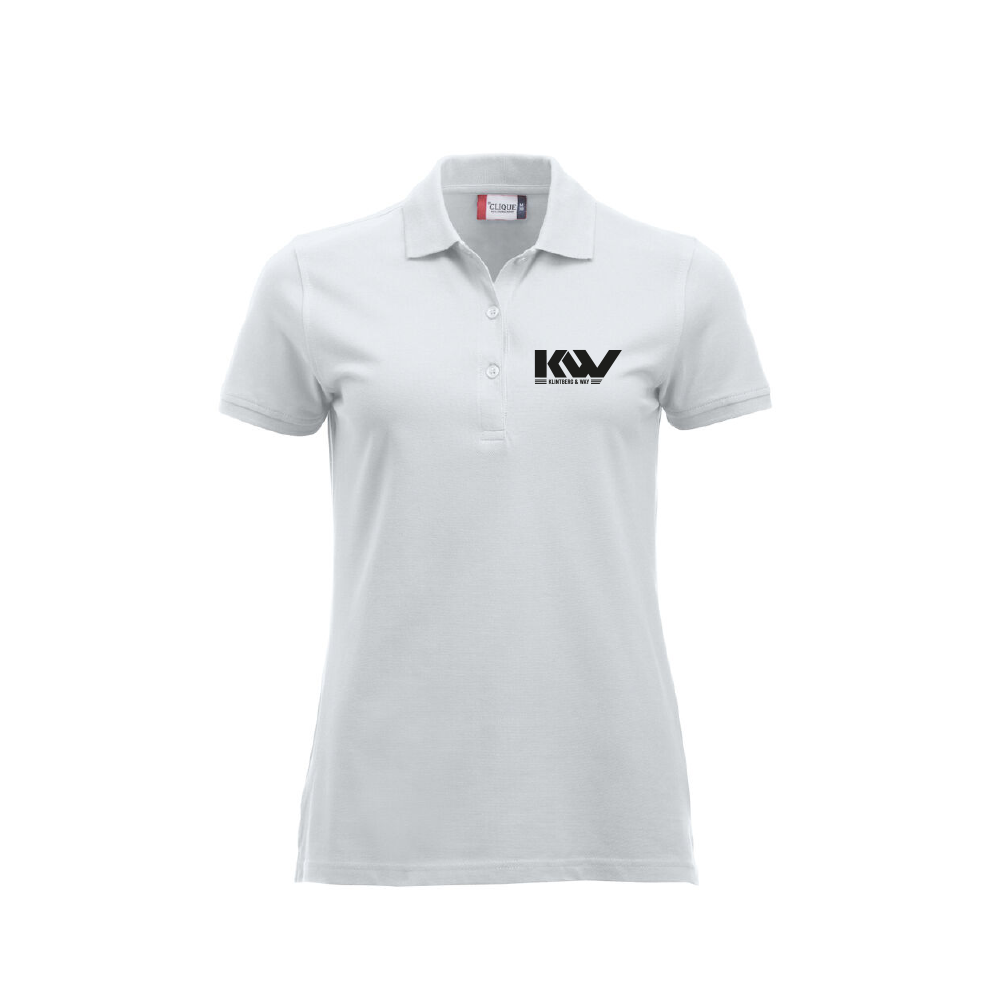 KW Polo Ladies White