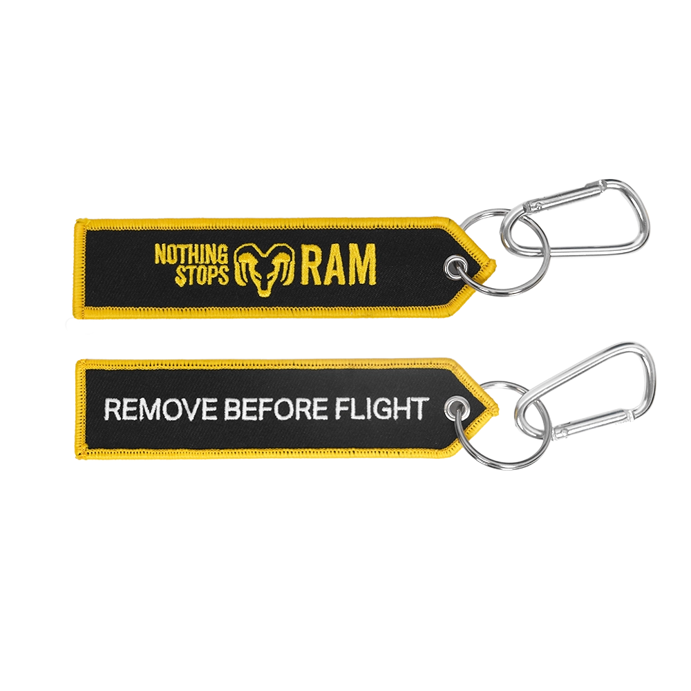 RAM Woven Keychain