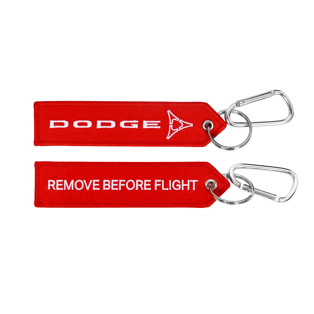 Dodge Woven Keychain