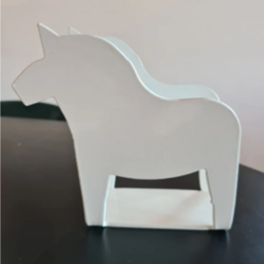 Servetthållare i svenskt stål